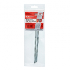 Болт DIN 571 сантехнический оцинк 8х160 (2 шт) - пакет ( 0,095 кг) | 113137 | Tech-KREP