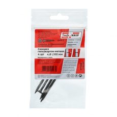 Саморез ШСГМ 4,8х100 (4 шт) - пакет ( 0,03 кг) | 117920 | Tech-KREP