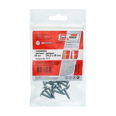 Саморез ШСММ 4,2х19 (18 шт) - пакет ( 0,034 кг) | 102389 | Tech-KREP