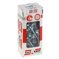 Саморез КР ZP св. 5,5х76 (60 шт) - коробка с окном ( 0,762 кг) | 124631 | Tech-KREP