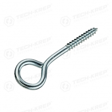 Шуруп-кольцо 6,0х60 (20шт) - пакет | 141516 | Tech-KREP