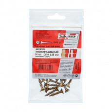 Саморез ШУж 5,0х25 пот. гол. (14 шт) - пакет ( 0,032 кг) | 102507 | Tech-KREP