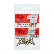 Саморез ШУж 5,0х30 пот. гол. (12 шт) - пакет ( 0,032 кг) | 102508 | Tech-KREP