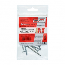 Саморез ШУц 5,0х50 пот. гол. (8 шт) - пакет ( 0,036 кг) | 102448 | Tech-KREP