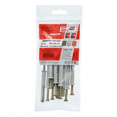 Дюбель-гвоздь 8х60 пот. манжета (полипропилен) (10 шт) - пакет ( 0,081 кг) | 103904 | Tech-KREP