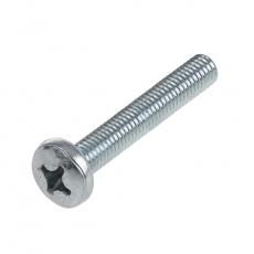 Винт DIN7985 с полукруглой головкой оцинк. М5х40 (10 шт) - пакет ( 0,068 кг) | 103018 | Tech-KREP