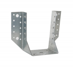 Опора бруса раскрытая 140x76х100x2, оцинкованная - накл. | 126364 | Tech-KREP