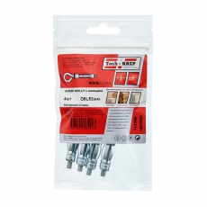 Анкер (дюбель) Молли R (с кольцом) М5х52 (4 шт) - пакет ( 0,085 кг) | 112294 | Tech-KREP