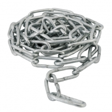 Цепь длиннозвенная DIN763 (LLC) 6 мм - накл. | 103334 | Tech-KREP