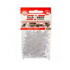 Крестик для плитки 3,5 мм (100 шт) - пакет | 103642 | Tech-KREP