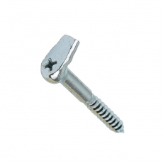 Шуруп-костыль 5.8х65 L-образный ZN с крест. шлицем (2 шт)- пакет | 143523 | Tech-KREP