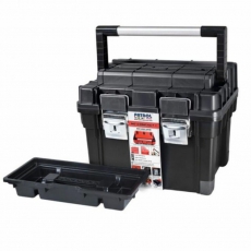 Ящик для инструментов 45х35х35см PATROL HD Compact 1 черный | 146163 | Tech-KREP
