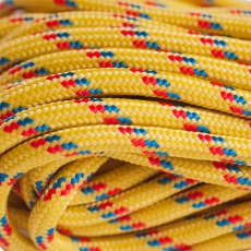 Шнур плетеный ПП 4 мм с серд., 16-пряд. высокопр., цветной, 300 м | 140307 | Tech-KREP