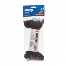 Шнур плетеный ПЭ 3,5 мм, 16-пряд, черный, 30 м | 140354 | Tech-KREP