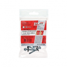 Саморез кр. оцин КРс ZP 5,5х38 удл.сверло 4шт -пакет ( 0,032 кг) | 142298 | Tech-KREP