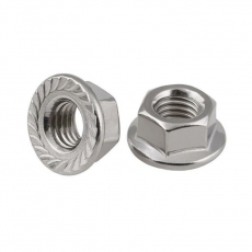 Гайка шестигранная с фланцем (DIN 6923) М6 ( 0,00286 кг) | 928647 | Tech-KREP