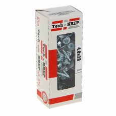 Саморез КР ZP св. 4,8х28 (60 шт) - коробка с окном ( 0,326 кг) | 112025 | Tech-KREP