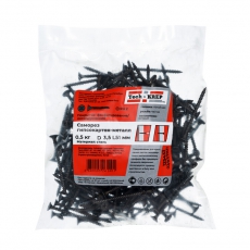 Саморез ШСГМ 3,5х51 частая резьба (0,5кг) - пакет | 125433 | Tech-KREP