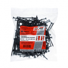 Саморез ШСГМ 3,8х64 частая резьба (0,5кг) - пакет | 125435 | Tech-KREP