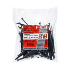 Саморез ШСГМ 4,2х90 частая резьба (0,5кг) - пакет | 125437 | Tech-KREP