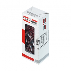 Саморез КР св. 5,5х19 RAL-3005 (винно-красный) (60 шт) - коробка ( 0,327 кг) | 125699 | Tech-KREP