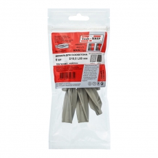 Дюбель для газобетона нейлон 10х60 (6 шт) - пакет ( 0,033 кг) | 134405 | Tech-KREP