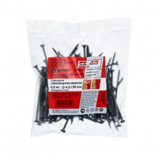 Саморез ШСГД 4,2х75 редкая резьба (0,5кг) - пакет | 125424 | Tech-KREP