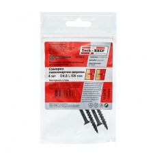 Саморез ШСГД 4,8х100 (4 шт) - пакет ( 0,034 кг) | 103876 | Tech-KREP