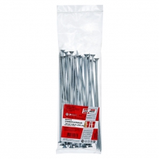 Саморез ШУц 6,0х200 пот. гол. (30 шт) - пакет ( 0,696 кг) | 113129 | Tech-KREP