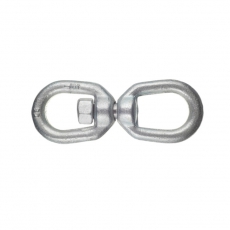 Вертлюг петля-петля оцинк. 12мм (1 шт) - ярлык ( 0,625 кг) | 112755 | Tech-KREP
