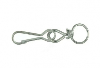 Карабин 60 тип 125 ТА с вертлюгом (2шт) - пакет | 141554 | Tech-KREP