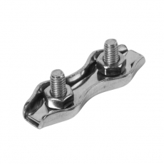 Зажим для троса Duplex 2 мм (2 шт) - ярлык ( 0,02 кг) | 108071 | Tech-KREP