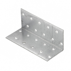 Уголок крепежный равносторонний 100х40х40x2, оцинкованный - накл. | 126391 | Tech-KREP