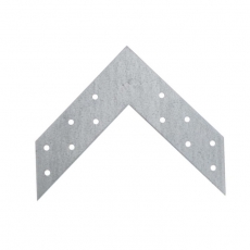 Соединитель угловой 145х35x2, оцинкованный - накл. | 126381 | Tech-KREP