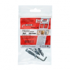 Анкер (дюбель) Молли W (с крюком) М4х32 (4 шт) - пакет ( 0,035 кг) | 112287 | Tech-KREP