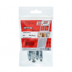 Анкер (дюбель) Молли М5х52 (4 шт) - пакет ( 0,065 кг) | 112285 | Tech-KREP