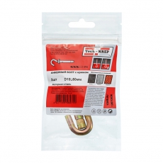 Анкерный болт с крюком 10х60 (2 шт) - пакет ( 0,102 кг) | 104680 | Tech-KREP