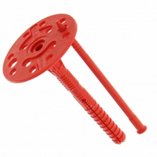 Дюбель для теплоизоляции с пласт. гвоздём 10х100 (100 шт) - коробка ( 1,46 кг) | 138605 | Tech-KREP