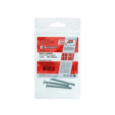 Винт DIN965 с потайной головкой оцинк. М5х50 (3 шт) - пакет ( 0,024 кг) | 126594 | Tech-KREP