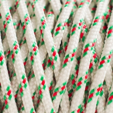 Шнур плетеный ПП 10 мм с серд., 24-пряд. высокопр., цветной, 200 м | 140311 | Tech-KREP