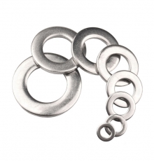 Шайба DIN125 плоская М5 нерж.ст. А2(20 шт.) - пакет | 141767 | Tech-KREP