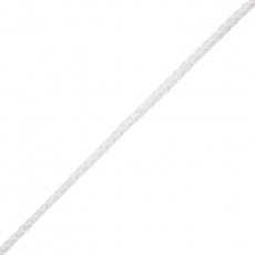 Шнур вязаный ПП 5 мм с серд., универс., белый, 20 м | 140328 | Tech-KREP