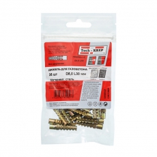 Дюбель для газобетона 5х30 (35 шт) - пакет ( 0,067 кг) | 111112 | Tech-KREP