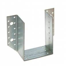 Опора бруса раскрытая 200х76х50х2, оцинкованная - накл. | 141951 | Tech-KREP