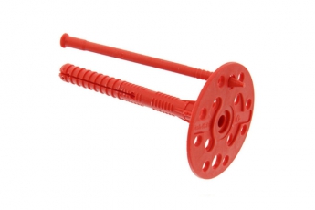 Дюбель для теплоизоляции с пласт. гвоздём 10х80 (50 шт) - пакет ( 0,533 кг) | 101706 | Tech-KREP