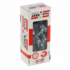 Саморез КР ZP св. 5,5х38 (60 шт) - коробка с окном ( 0,496 кг) | 124628 | Tech-KREP