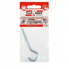 Шуруп-полукольцо 6,0х80 (1шт) - пакет | 103890 | Tech-KREP