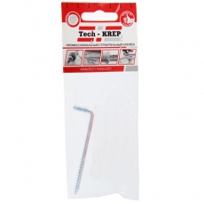 Шуруп-костыль 6,0х100 (1шт) - пакет | 136359 | Tech-KREP