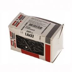 Гвоздь строительный 1,4х32 (200 г) - коробка с окном | 101995 | Tech-KREP