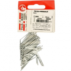 Гвоздь финишный оцинк. 1,8х40 (110 шт) - пакет ( 0,095 кг) | 108068 | Tech-KREP